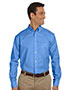 Harriton M600 Men Long-Sleeve Oxford With Stain-Release
