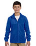 Harriton M990Y Youth 8 Oz. Full-Zip Fleece