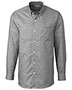 Clique New Wave MQW00009 Men Long-Sleeve Granna Stain-Resistant Houndstooth Shirt