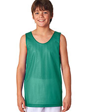 A4 Drop Ship N2206 Boys Reversible Mesh Tank Shirt