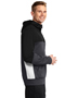 Sport-Tek® ST245 Men Tech Fleece Colorblock Full-Zip Hooded Jacket