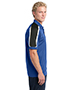Sport-Tek® ST658 Men Tricolor Shoulder Micro Pique Sportwick Polo