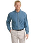 Port Authority TLS600 Men Tall Long-Sleeve Denim Shirt