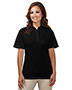 Tri-Mountain 302 Women Assistant Easy Care Knit Short-Sleeve Cook Shirt