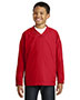 Sport-Tek® YST72 Boys V-Neck Raglan Wind Shirt