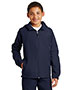 Sport-Tek® YST73 Youth Hooded Raglan Jacket