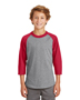 Heather Grey/Red