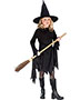 Halloween Costumes FW9721SM Girls Morris  Classic Witch Child Sm 4-6