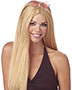Halloween Costumes MR176002 Unisex Wig 24 Inch Straight Blonde