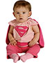 Halloween Costumes RU885105 Infants Supergirl Bib Infant