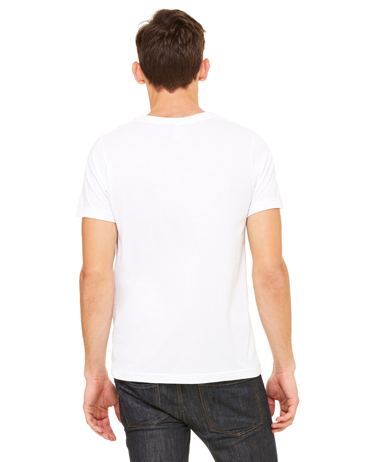 Bella + Canvas 3021 Men Jersey Short-Sleeve Pocket T-Shirt | GotApparel.com