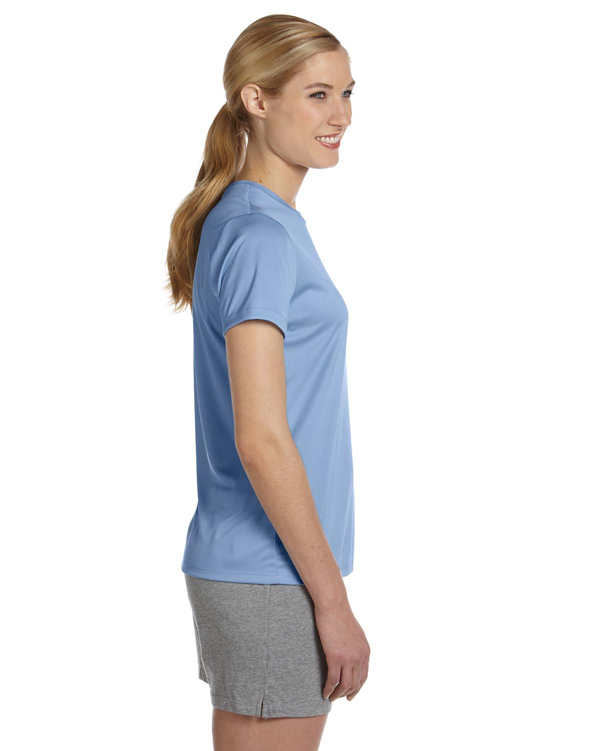 Hanes 4830 Women 4 oz. Cool Dri T-Shirt | GotApparel.com