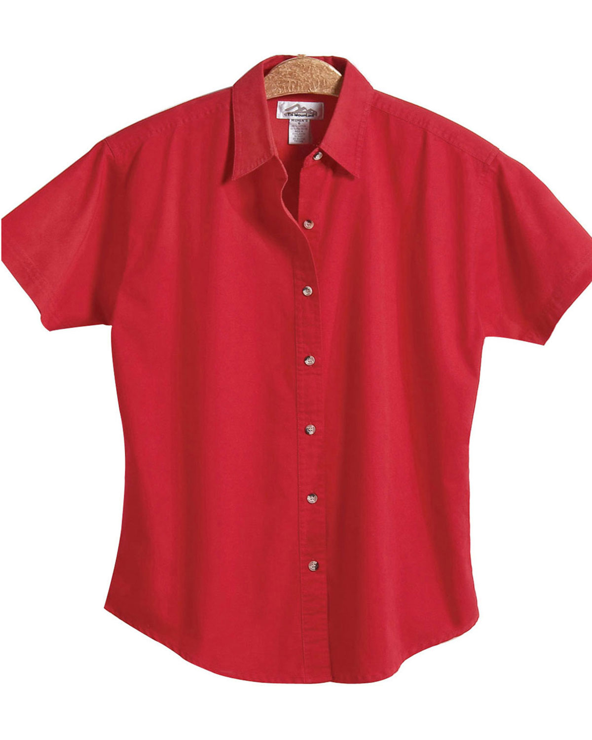 Tri-Mountain 711 Women Monarch Easy Care Short-Sleeve Twill Shirt ...