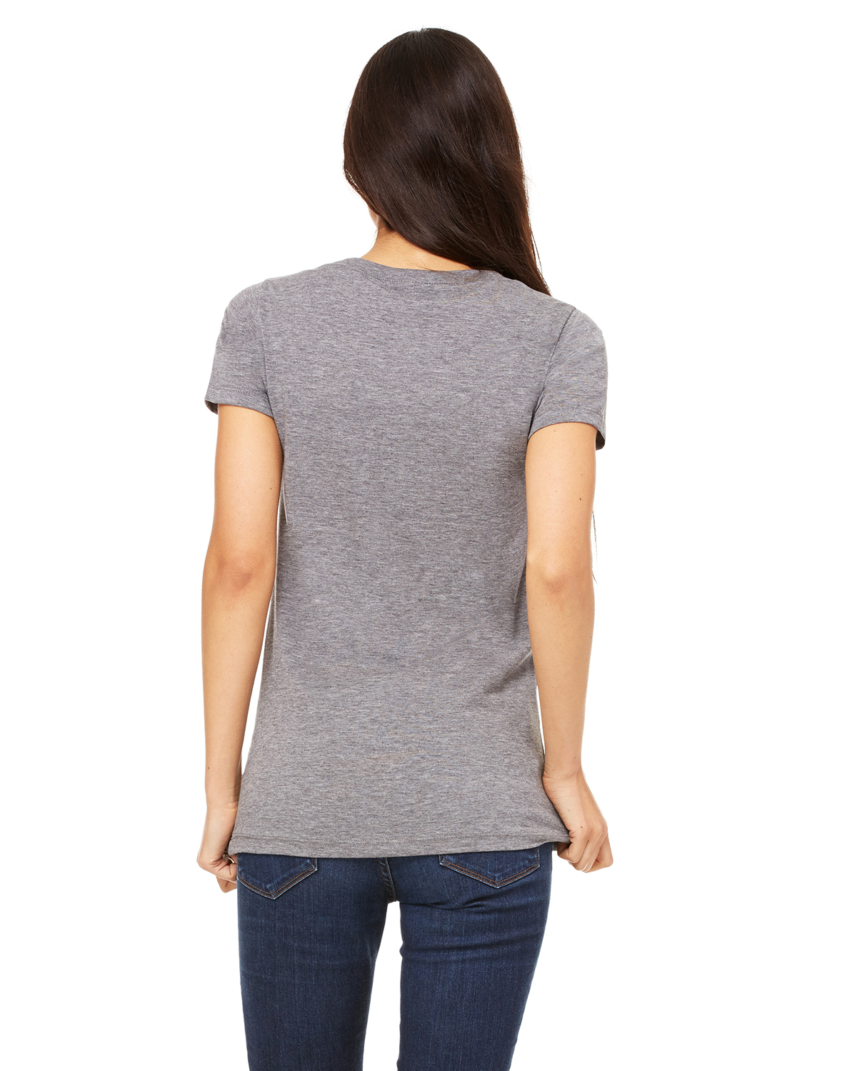 Bella + Canvas B8413 Women Tri-Blend Short-Sleeve T-Shirt | GotApparel.com