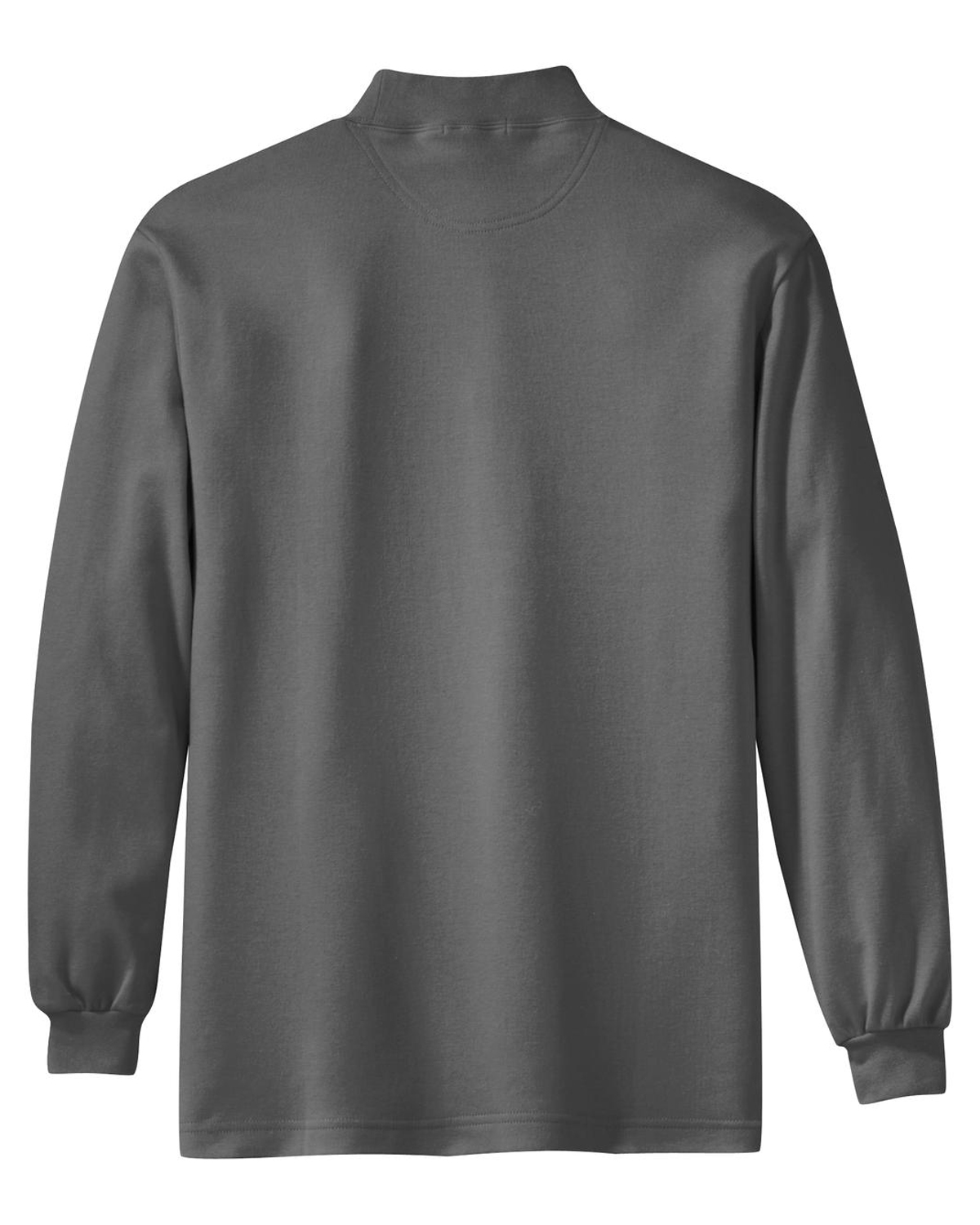 port authority interlock knit mock turtleneck