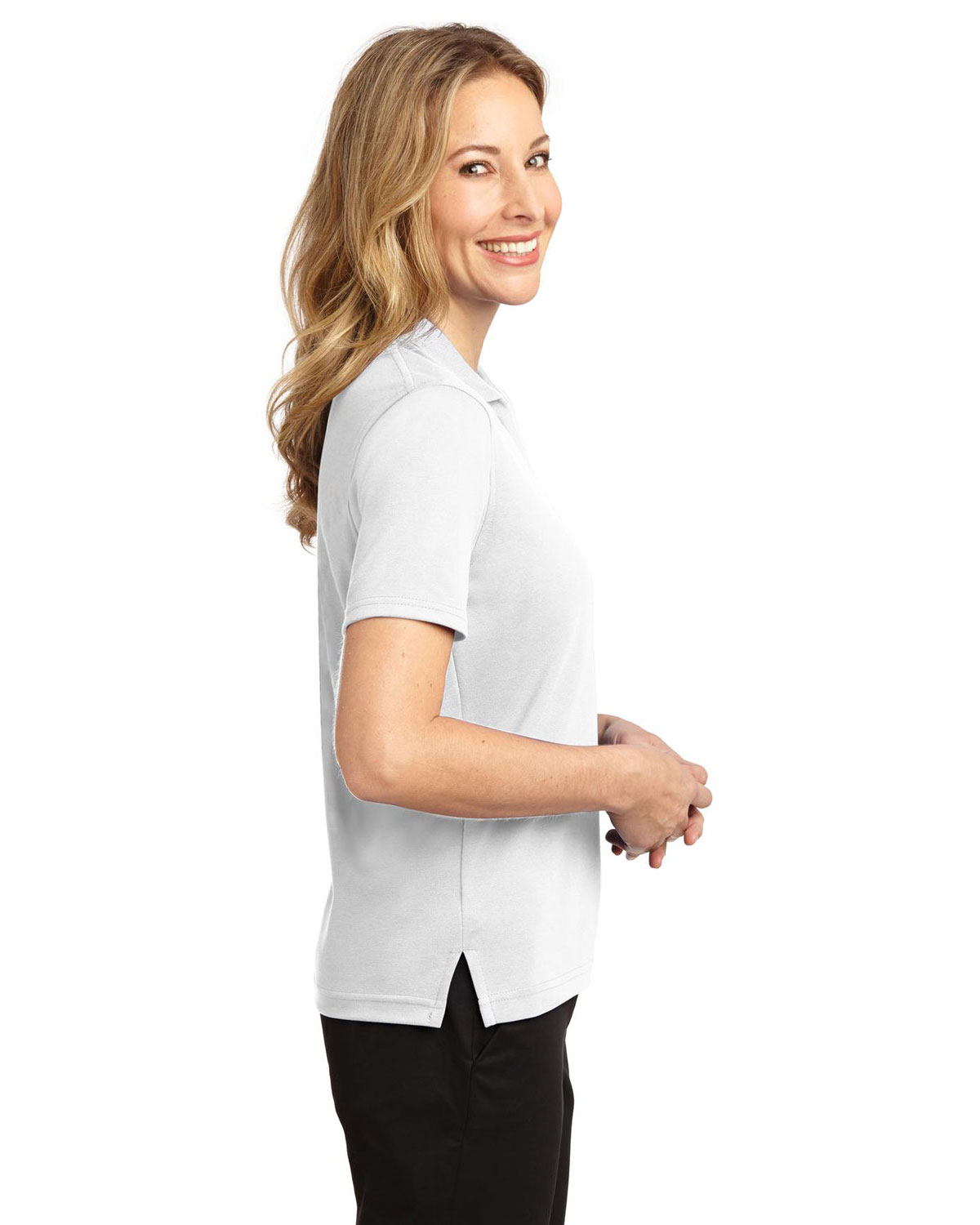 Port Authority L455 Women Rapid Dry Polo | GotApparel.com