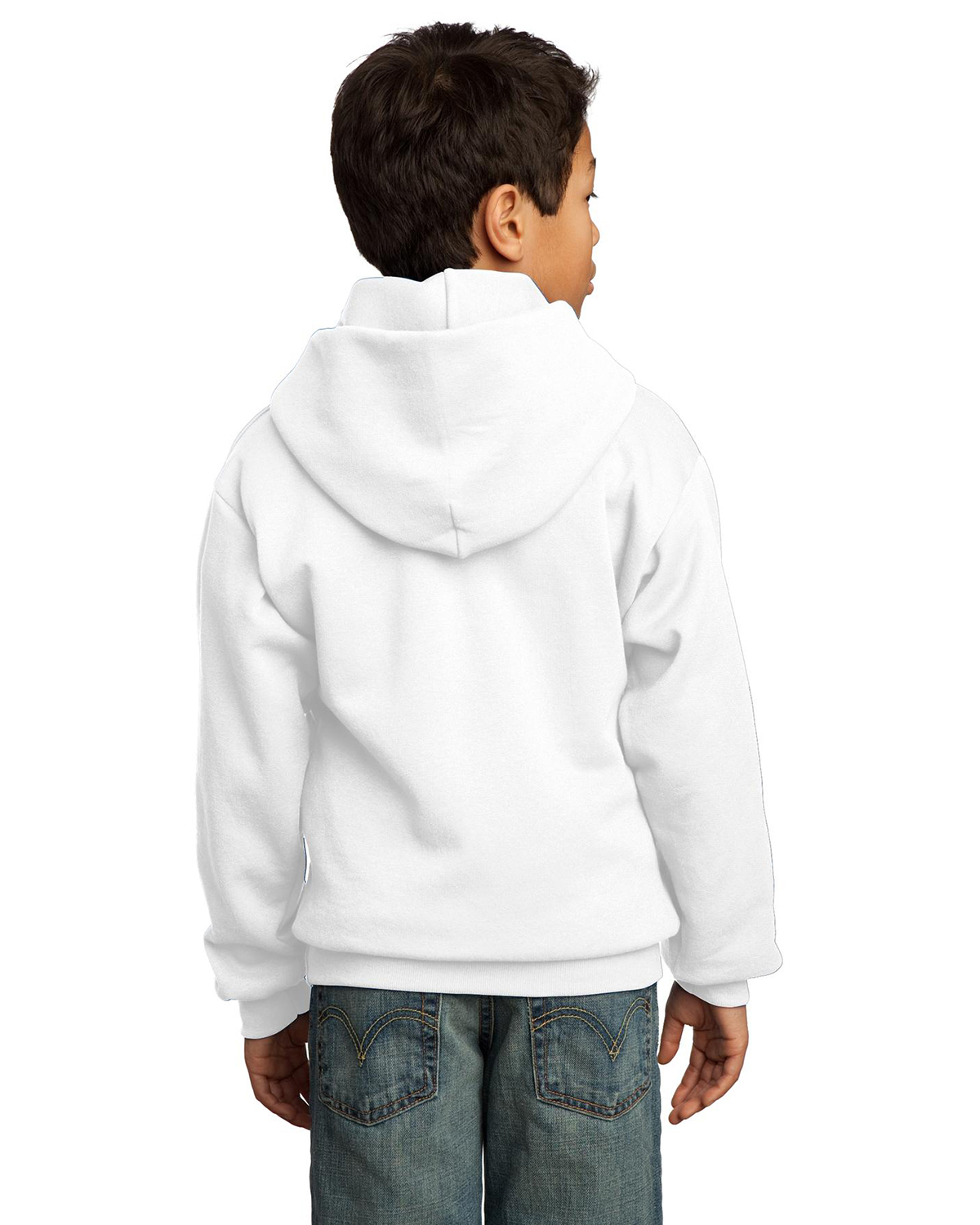 Port & Company PC90YH Boys Pullover Hooded Sweatshirt | GotApparel.com