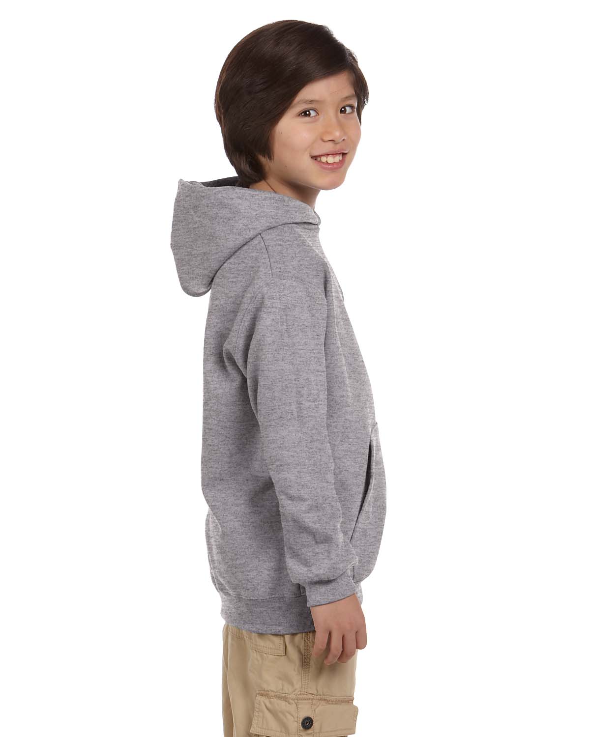 Champion CY40C Boys 9 Oz. 50/50 Hood | GotApparel.com