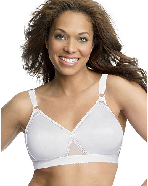 Playtex 0655 Women Cross Your Heart Lightly Lined Wirefree Bra at GotApparel