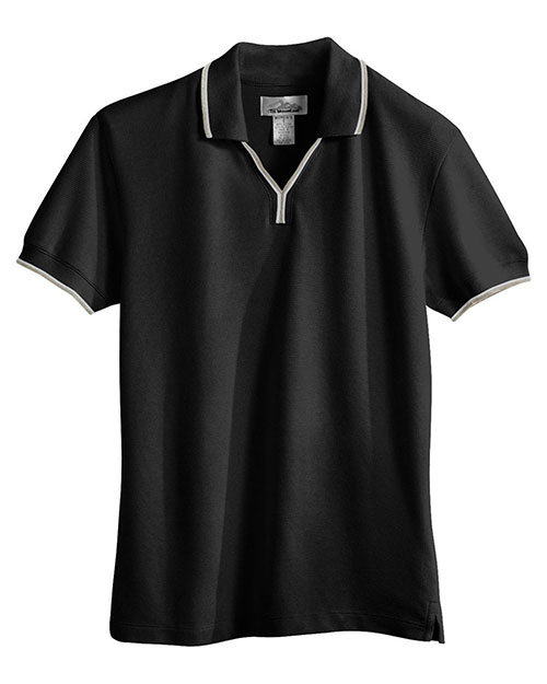 Tri-Mountain 112 Women Short-Sleeve Johnny Collar Golf Shirt at GotApparel