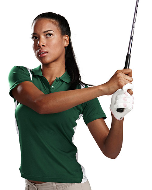 TM Performance 143 Women's Blitz Ultracool Knit Polo Shirt at GotApparel
