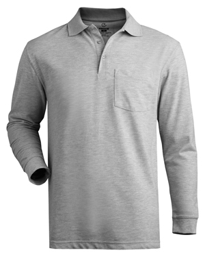 Edwards 1525 Men Soft Touch Blended Long Pique Polo at GotApparel