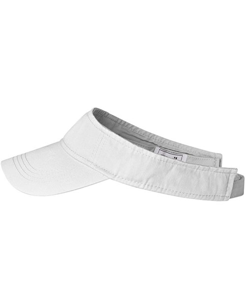 Anvil 158 Unisex Solid Lowprofile Twill Visor at GotApparel