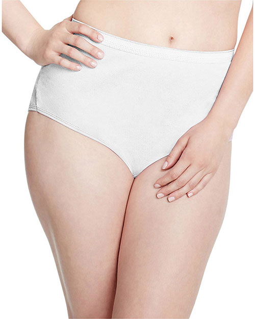Just My Size 1610P8 Women Cotton TAGLESS Brief Panties 8Pack at GotApparel