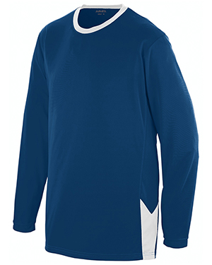 Augusta 1718 Boys Block Out Long Sleeve Jersey at GotApparel