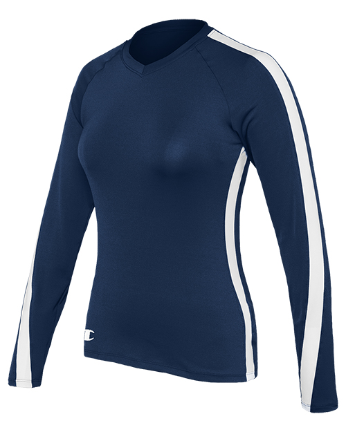 Champion 2033TG Girls Long Sleeve Volleyball at GotApparel