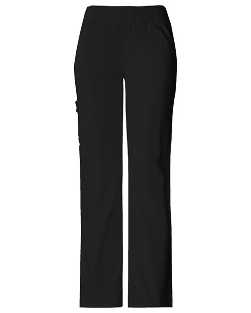 Cherokee 2085P Women Mid Rise Knit Waist Pull-On Pant at GotApparel