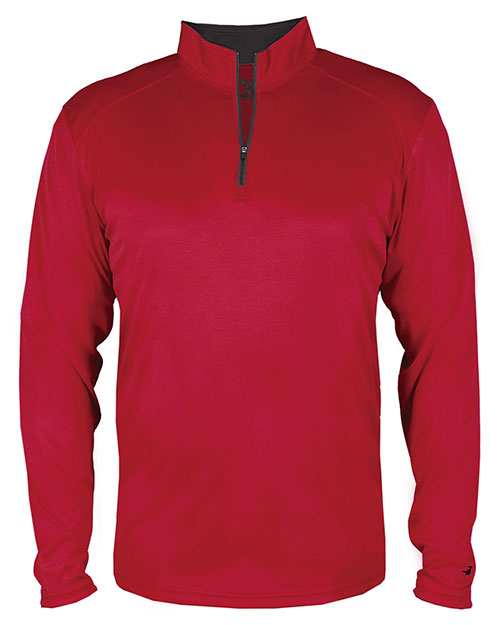 Badger 2102 Boys B-Core Youth 1/4-Zip at GotApparel