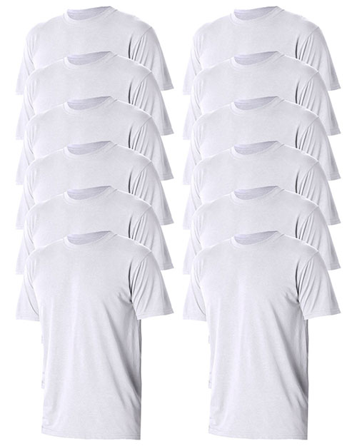 Jerzees 21B Boys 5.3 Oz. 100% Polyester Sport With Moisture Wicking T-Shirt 12-Pack at GotApparel