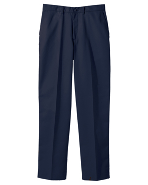 Edwards 2570 Men Blended Chino Flat Front Pant at GotApparel