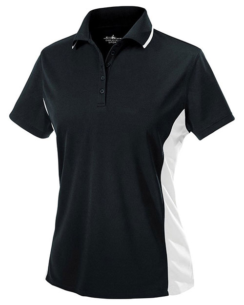 Charles River Apparel 2810 Women Color Blocked Wicking Polo at GotApparel