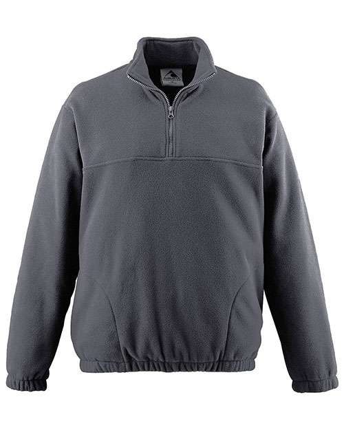Augusta 3530 Men Chill Fleece Half Zip Pullover at GotApparel