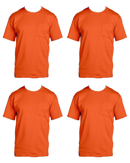 Heavy Cotton Hd Pocket T-Shirt 4-Pack 