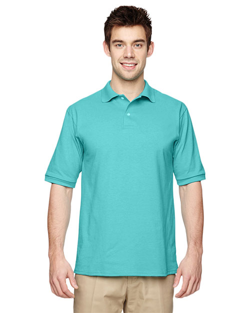 Jersey Polo with SpotShield Jerzees 50/50 Mens 5.6 oz 