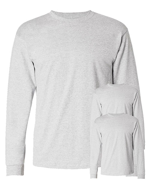 Hanes 5586 Men 6.1 Oz. Tagless Comfort Soft Long-Sleeve T-Shirt 3-Pack at GotApparel