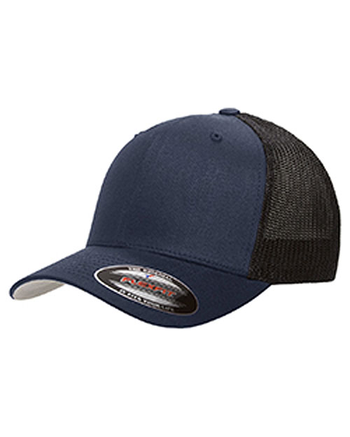 Yupoong 6511 Men 6-Panel Trucker Cap at GotApparel