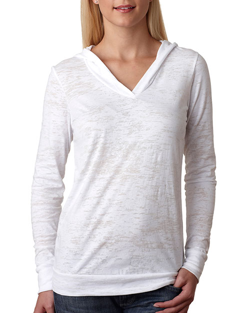 Next Level 6521 Women The Burnout Hoody at GotApparel