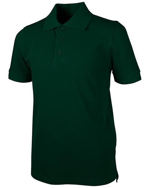 Real School Uniforms 68114 Unisex S/S Piuqe Polo   at GotApparel