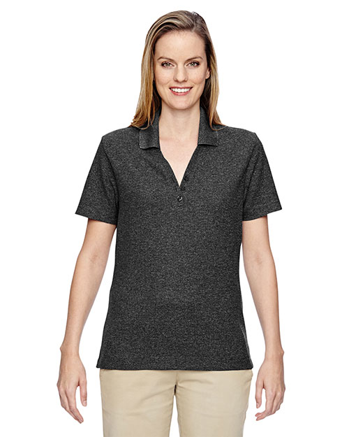 North End 75121 Women Excursion Nomad Performance Waffle Polo at GotApparel