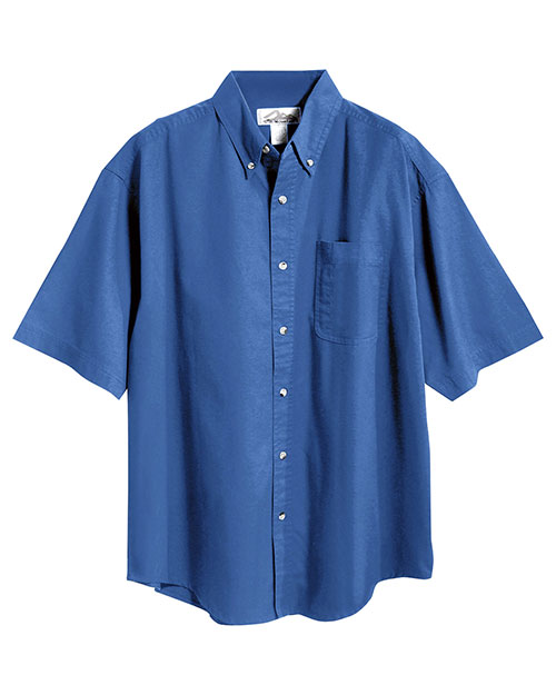 Tri-Mountain 768 Men Recruit Stain-Resistant Short-Sleeve Twill Shirt at GotApparel