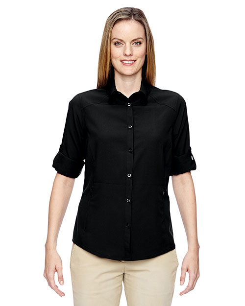 North End 77047 Women Excursion Concourse Performance Shirt at GotApparel