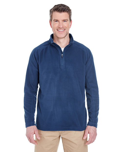 UltraClub 8180 Adult Cool & Dry 1/4-Zip MicroFleece at GotApparel