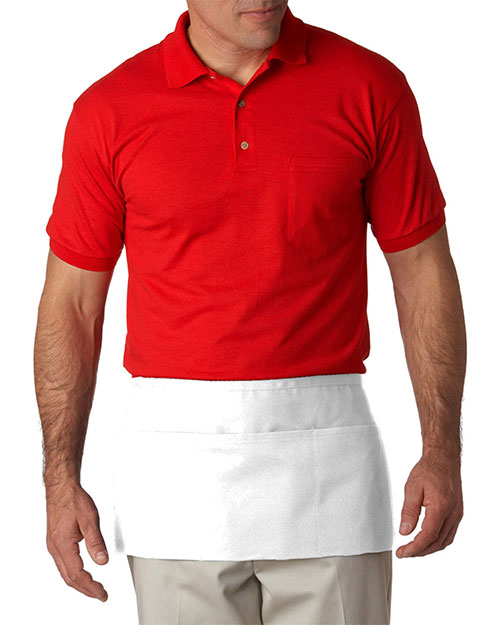 UltraClub 8203 Men 3 Pocket Waist Apron at GotApparel