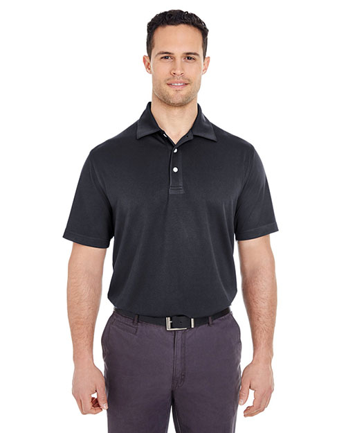 UltraClub 8320 Men Platinum Performance Jacquard Polo with Temp Control Technology at GotApparel