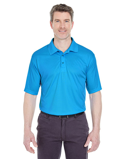 UltraClub 8425 Men Cool & Dry Sport Performance Interlock Polo at GotApparel