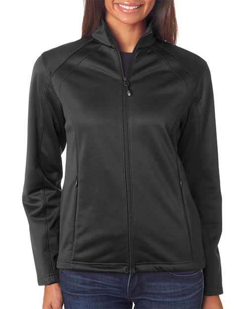 UltraClub 8477L Women Soft Shell Jacket at GotApparel